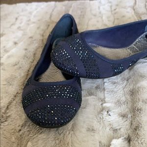 Gianni Bini shoes, flat, navy, new WT